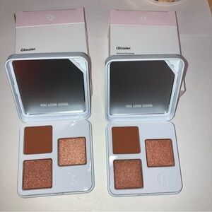 2 x Glossier eyeshadow